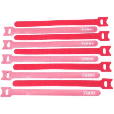 Caruba, Kabelbinder, Fast Fixer S Pro 1 Rot (10 Stück) (Kunststoffkabelbinder, 200 mm, 10 Stk.) Caruba, Kabelbinder, Fast Fixer S Pro 1 Rot (10 Stück) (Kunststoffkabelbinder, 200 mm, 10 Stk.)