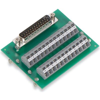 Wago Interface Sub-D 25 Stecker/Käfigklemme (Gehäuse), Elektronikzubehör + Gehäuse, Grau Wago Interface Sub-D 25 Stecker/Käfigklemme (Gehäuse), Elektronikzubehör + Gehäuse, Grau