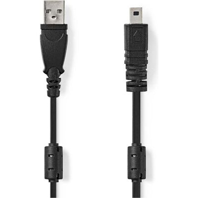 Nedis USB-Kabel USB 2.0 USB-A Stecker UC-E6 8-Pins Stecker 480 Mbps Vernickelt 2.00 m (2 m, USB 2.0), USB Kabel Nedis USB-Kabel USB 2.0 USB-A Stecker UC-E6 8-Pins Stecker 480 Mbps Vernickelt 2.00 m (2 m, USB 2.0), USB Kabel