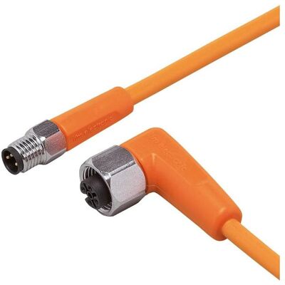 IFM EVT270, Elektronikkabel + Stecker, Orange IFM EVT270, Elektronikkabel + Stecker, Orange