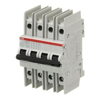 ABB, Schutzschalter, Leitungsschutzschalter SU204M-C10 C10A4polig 10ka ABB, Schutzschalter, Leitungsschutzschalter SU204M-C10 C10A4polig 10ka