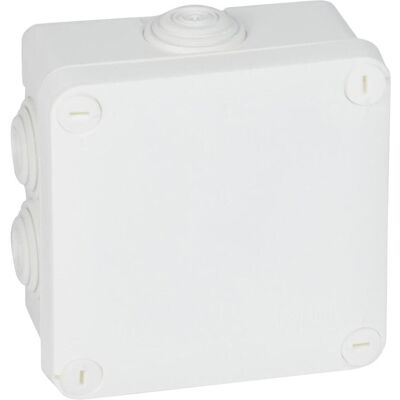 Legrand, Abzweigdose, Abzweigdose Plexo AP, nass IP55, Weiss 105 x 105 x 55 mm Legrand, Abzweigdose, Abzweigdose Plexo AP, nass IP55, Weiss 105 x 105 x 55 mm