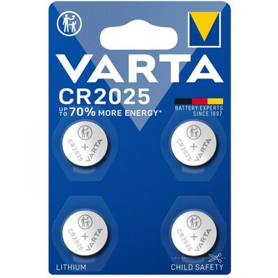 Varta CR2025 Lithium Knopfzelle - Batterie Varta CR2025 Lithium Knopfzelle - Batterie