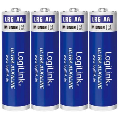 LogiLink Ultra Power (4 Stk., AA, 1700 mAh), Batterien + Akkus LogiLink Ultra Power (4 Stk., AA, 1700 mAh), Batterien + Akkus