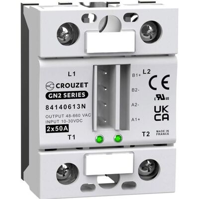 Crouzet 84140613N Halbleiterrelais - 50A, Nulldurchgang, 660V/AC Crouzet 84140613N Halbleiterrelais - 50A, Nulldurchgang, 660V/AC