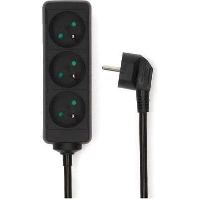 Nedis, Steckdosenleiste, ESOC330E1BK Steckdosenleiste (3x, CEE 7/3, CEE 7/4, 3 m) Nedis, Steckdosenleiste, ESOC330E1BK Steckdosenleiste (3x, CEE 7/3, CEE 7/4, 3 m)