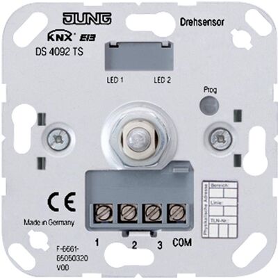 JUNG, Zubehör Schalterprogramm, KNX Drehsensor DS 4092 TS JUNG, Zubehör Schalterprogramm, KNX Drehsensor DS 4092 TS