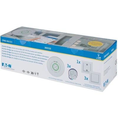 Eaton xComfort Wireless Dim & App Set - Innensteuerung Eaton xComfort Wireless Dim & App Set - Innensteuerung