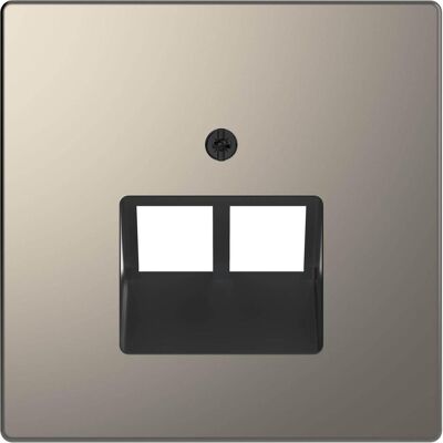 Merten, Zubehör Schalterprogramm, Zentralplatte für UAE-Einsatz, 2fach, MEG4522-6050 Merten, Zubehör Schalterprogramm, Zentralplatte für UAE-Einsatz, 2fach, MEG4522-6050