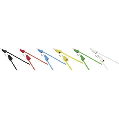 Voltcraft, Messleitung, Hochflexible Messleitungen SET 2.0 m 30 V/AC, 60 V/DC 10 A Voltcraft, Messleitung, Hochflexible Messleitungen SET 2.0 m 30 V/AC, 60 V/DC 10 A