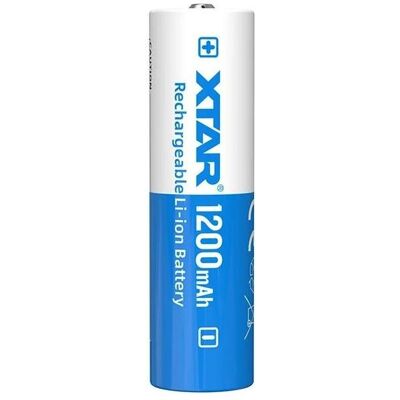 Xtar 14500 1200mAh Akku mit Schutz (1 Stk., AA, 1200 mAh), Batterien + Akkus Xtar 14500 1200mAh Akku mit Schutz (1 Stk., AA, 1200 mAh), Batterien + Akkus