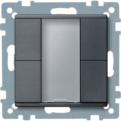 Schneider MTN627614, Schalter + Taster, Grau Schneider MTN627614, Schalter + Taster, Grau