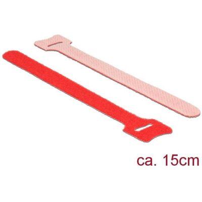 Delock, Kabelbinder, Kabelbinder (Klettkabelbinder, 150 mm, 10 Stk.) Delock, Kabelbinder, Kabelbinder (Klettkabelbinder, 150 mm, 10 Stk.)