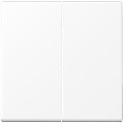 JUNG A1702BFWWM - Lichtschalter, 2-Kanal, weiß - Schalter JUNG A1702BFWWM - Lichtschalter, 2-Kanal, weiß - Schalter