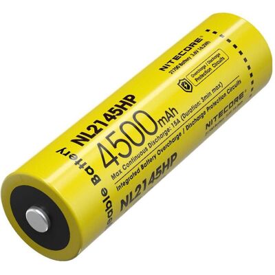 Nitecore NL2145HP (21700, 4500 mAh), Batterien + Akkus Nitecore NL2145HP (21700, 4500 mAh), Batterien + Akkus