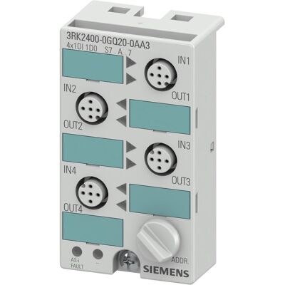 Siemens 3RK2400-0GQ20-0AA3 - Kompaktmodul mit 4 digitalen Ein-/Ausgängen Siemens 3RK2400-0GQ20-0AA3 - Kompaktmodul mit 4 digitalen Ein-/Ausgängen