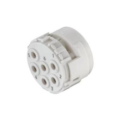 Harting Rundsteckverbinder, Elektronikkabel + Stecker, Weiss Harting Rundsteckverbinder, Elektronikkabel + Stecker, Weiss