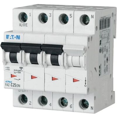 Eaton, Schutzschalter, MOE FAZ-C13/3N LS-Schalter 13A 3+N-p C-Char Eaton, Schutzschalter, MOE FAZ-C13/3N LS-Schalter 13A 3+N-p C-Char