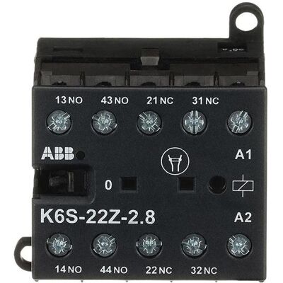 ABB K6S-22Z-2.8-72 Kleinhilfsschütz 17-32VDC, 2,8W GJH1213001R7222, Relais ABB K6S-22Z-2.8-72 Kleinhilfsschütz 17-32VDC, 2,8W GJH1213001R7222, Relais