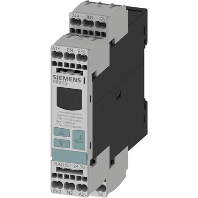 Siemens 3UG4651-2AW30 Überwachungsrelais - Drehzahl 0.1-2200 U/min Siemens 3UG4651-2AW30 Überwachungsrelais - Drehzahl 0.1-2200 U/min