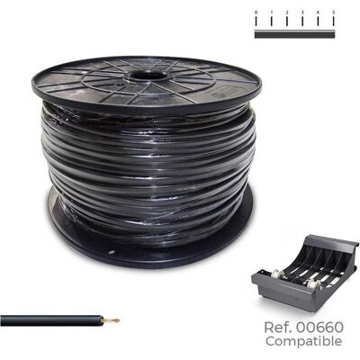Sediles, Kabelleitung, Elektrische Einzelleitung Schwarz 400 M H07Z1-K Spule (400 m) Sediles, Kabelleitung, Elektrische Einzelleitung Schwarz 400 M H07Z1-K Spule (400 m)