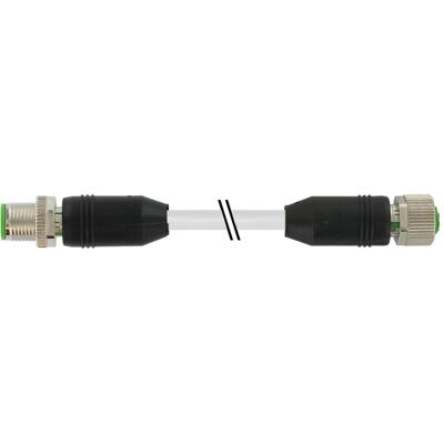 Murr Elektronik Steckverbinder M12 St. auf Bu. 7000-48001-295, Elektronikkabel + Stecker Murr Elektronik Steckverbinder M12 St. auf Bu. 7000-48001-295, Elektronikkabel + Stecker