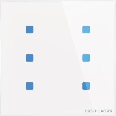 Busch-Jaeger, Lichtschalter + Storenschalter, BJ TB/U6.5.11-CG Touch-Bedienelement Busch-Jaeger, Lichtschalter + Storenschalter, BJ TB/U6.5.11-CG Touch-Bedienelement