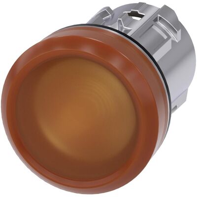 Siemens Leuchtmelder amber, Linse, glatt 3SU1051-6A, Schalter + Taster, Gelb Siemens Leuchtmelder amber, Linse, glatt 3SU1051-6A, Schalter + Taster, Gelb