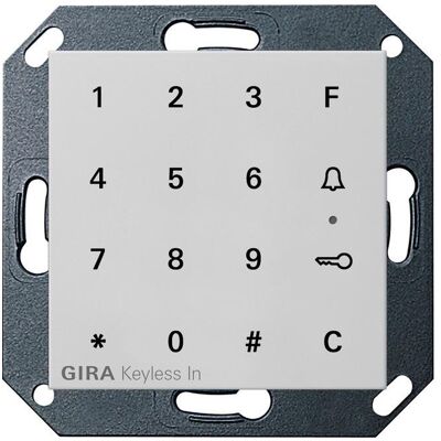 Gira, Zutrittskontrolle, 2605015 (Elektronische Zahlenkombination) Gira, Zutrittskontrolle, 2605015 (Elektronische Zahlenkombination)