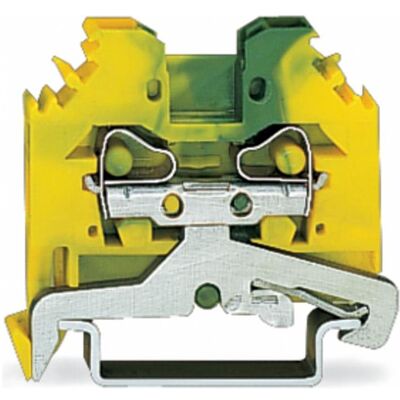 Wago Schutzleiterklemme 0,08-4qmm gn/gelb 281-107, Elektronikzubehör + Gehäuse, Grün Wago Schutzleiterklemme 0,08-4qmm gn/gelb 281-107, Elektronikzubehör + Gehäuse, Grün