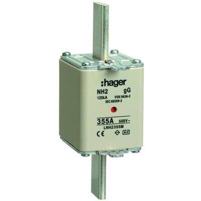Hager, Sicherung, LNH2355M (355 A) Hager, Sicherung, LNH2355M (355 A)