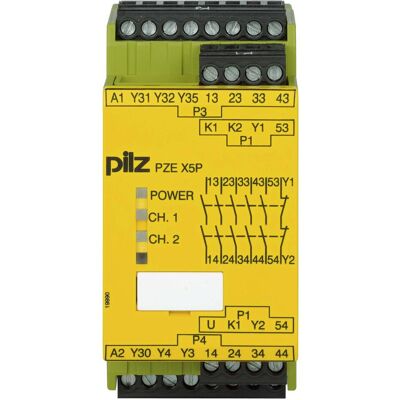 Pilz 777150 PZE X5P 24VDC 5n/o 2so, Relais Pilz 777150 PZE X5P 24VDC 5n/o 2so, Relais
