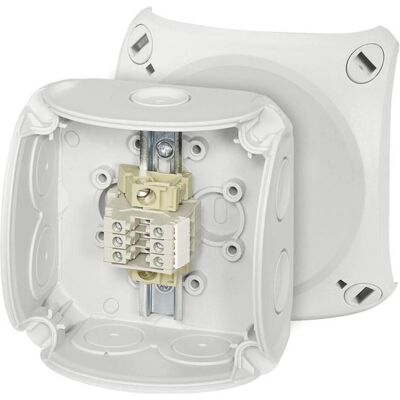 Hensel Installationsverteiler Reihenklemmenkasten 1,5 2,5qmm RK 0203 T (Verteiler) - Grau Hensel Installationsverteiler Reihenklemmenkasten 1,5 2,5qmm RK 0203 T (Verteiler) - Grau