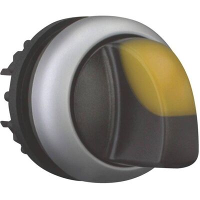 Eaton Selector sw, 2-pos, yellow lens, Schalter + Taster, Schwarz Eaton Selector sw, 2-pos, yellow lens, Schalter + Taster, Schwarz