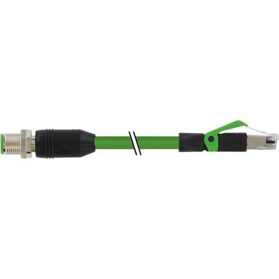 Murr Elektronik 7000-44711-7940750 Sensor-/Aktor-Steckverbinder, konfektioniert 7.50m 1St., Elektronikkabel + Stecker, Grün Murr Elektronik 7000-44711-7940750 Sensor-/Aktor-Steckverbinder, konfektioniert 7.50m 1St., Elektronikkabel + Stecker, Grün