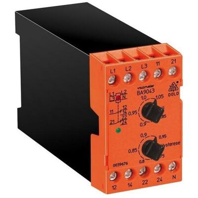 Dold BA9043 3AC50/60HZ 230/400V Unterspannungsrelais BA9043/3PH/N, Relais Dold BA9043 3AC50/60HZ 230/400V Unterspannungsrelais BA9043/3PH/N, Relais