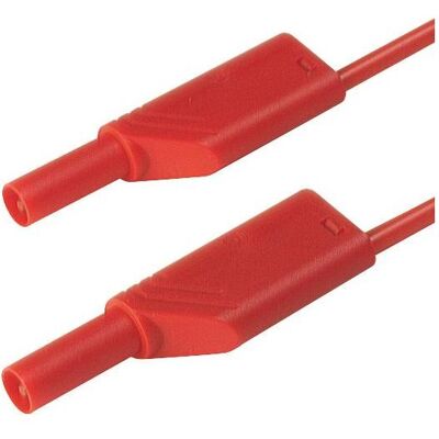 Hirschmann Messleitung, BERÜHRUNGSSICHERE MESSLEITUNG 4mm 50cm / ROT (MLB-SH/WS 50/1) Hirschmann Messleitung, BERÜHRUNGSSICHERE MESSLEITUNG 4mm 50cm / ROT (MLB-SH/WS 50/1)
