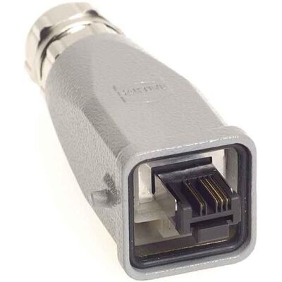 Harting 3A-Steckverbinder, Elektronikkabel + Stecker Harting 3A-Steckverbinder, Elektronikkabel + Stecker
