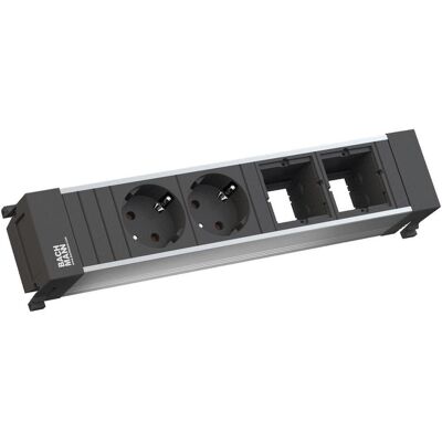 Bachmann Power Frame Medium 4er-Steckdosenleiste USB-C Steckdosenleiste Bachmann Power Frame Medium 4er-Steckdosenleiste USB-C Steckdosenleiste