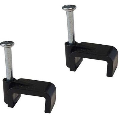 Okko, Kabelhalter, Cable clip, NC3X5, 3 - 5 mm, black, 100 pcs Okko, Kabelhalter, Cable clip, NC3X5, 3 - 5 mm, black, 100 pcs