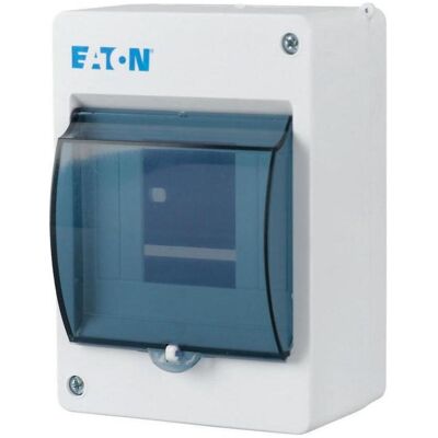 Eaton Mini-Verteiler - IP30, 1-reihig, 4 TE, Weiß Eaton Mini-Verteiler - IP30, 1-reihig, 4 TE, Weiß