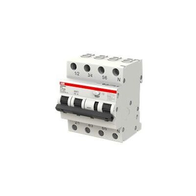 ABB, Schutzschalter, DS203NCA-B20/0,03 FI/LS-Schalter DS203NCA-B20/0,03 6kA, 3P+N, Typ A, B 20, 3 ABB, Schutzschalter, DS203NCA-B20/0,03 FI/LS-Schalter DS203NCA-B20/0,03 6kA, 3P+N, Typ A, B 20, 3