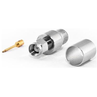 Varia SMA-Stecker für HDF400 Kabel, Crimp Version, Elektronikkabel + Stecker Varia SMA-Stecker für HDF400 Kabel, Crimp Version, Elektronikkabel + Stecker