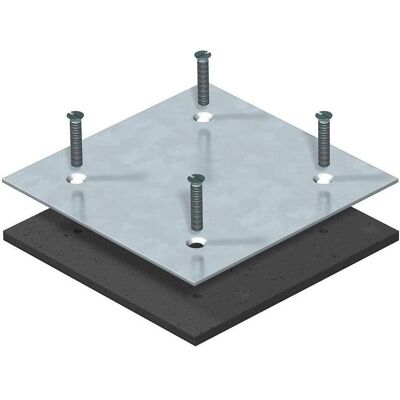 OBO Bettermann, Leitungsführung Zubehör, OBO DATF Blindplatte für Montageöffnung Telitank 100x100x3 OBO Bettermann, Leitungsführung Zubehör, OBO DATF Blindplatte für Montageöffnung Telitank 100x100x3