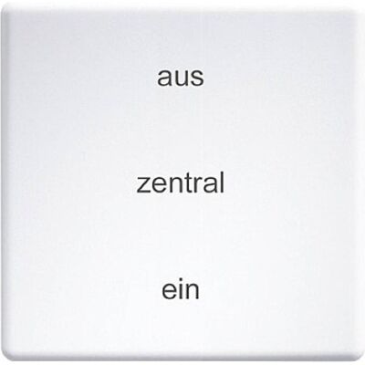 Eltako Wippe, Schalter + Taster, Schwarz Eltako Wippe, Schalter + Taster, Schwarz