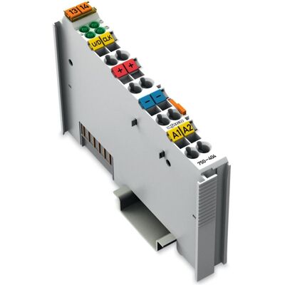 Wago 750-404 Anschlussklemme - Unterstützt Protokolle für Bussysteme - Für Zählanwendungen geeignet - Tragschienenmontage - Kompakte 12mm Breite Wago 750-404 Anschlussklemme - Unterstützt Protokolle für Bussysteme - Für Zählanwendungen geeignet - Tragschienenmontage - Kompakte 12mm Breite