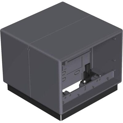 OBO Bettermann OBO T4B00C/7011 34700A4 Teli-Tank leer, Elektronikzubehör + Gehäuse, Grau OBO Bettermann OBO T4B00C/7011 34700A4 Teli-Tank leer, Elektronikzubehör + Gehäuse, Grau