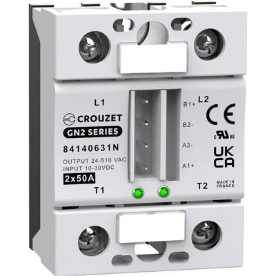 Crouzet Halbleiterrelais 84140631N - 50A - 510V/AC Crouzet Halbleiterrelais 84140631N - 50A - 510V/AC