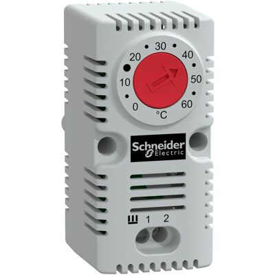 Schneider Electric NSYCCOTHC Elektrisches Gehäusezubehör - 0-60°C Bimetallthermostat Schneider Electric NSYCCOTHC Elektrisches Gehäusezubehör - 0-60°C Bimetallthermostat