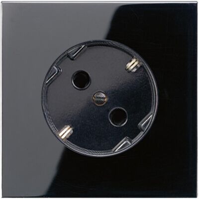 JUNG, Steckdose, Steckdose 1f sw glz LS UP IP20 ZP LS520-45SW JUNG, Steckdose, Steckdose 1f sw glz LS UP IP20 ZP LS520-45SW